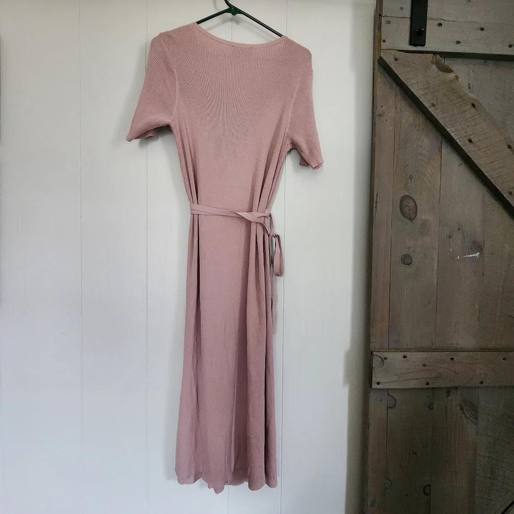 NWT Modern Citizen Knit Wrap Dress - Picture 2 of 3